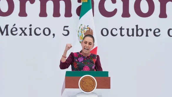 Mexikos erste Pr&auml;sidentin will mehr gegen sexuelle Bel&auml;stigung tun. (Archivbild) - &copy; Fernando Llano/AP/dpa