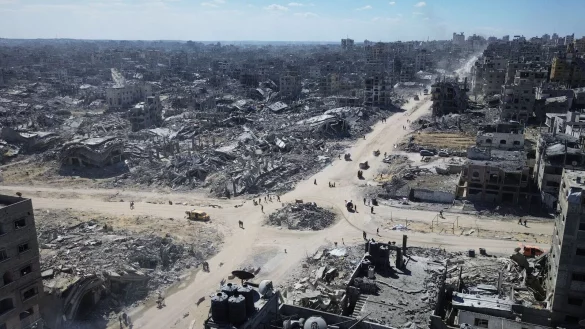 Im Gazastreifen soll es wieder Tote durch israelisches Feuer gegeben haben. (Symbolbild) - © Uncredited/AP/dpa