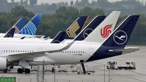 So viele Fluggesellschaften wie hier in München gibt es nur an wenigen deutschen Flughäfen zu sehen: Das Angebot wächst nur langsam. - © Malin Wunderlich/dpa