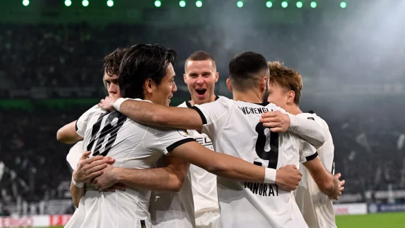 Borussia M&ouml;nchengladbach kann seit Wochen wieder &uuml;ber einen Sieg jubeln. - &copy; Federico Gambarini/dpa