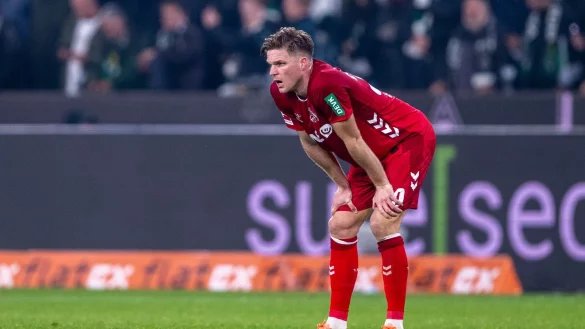 Ein Magen-Darm-Infekt hat zuletzt Marius Bülter geschwächt. (Archivfoto) - © David Inderlied/dpa