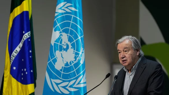 «Ich kann nicht so tun, als habe die COP30 alles Nötige geliefert», sagte Guterres. (Archivbild) - © Fernando Llano/AP/dpa