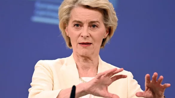 EU-Kommissionspr&auml;sidentin von der Leyen reagiert auf Kritik am Budgetvorschlag. (Archivbild) - &copy; Ansgar Haase/dpa
