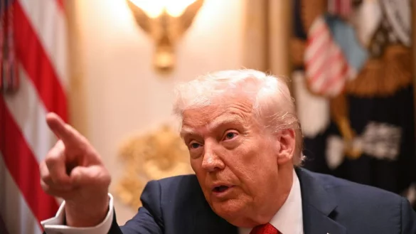 Trump geht von Rebellen innerhalb der Hamas aus. - &copy; Lukas Coch/AAP/dpa