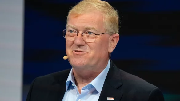 Der Vertrag von Bosch-Chef Stefan Hartung wurde verl&auml;ngert. (Foto-Archiv) - &copy; Sven Hoppe/dpa