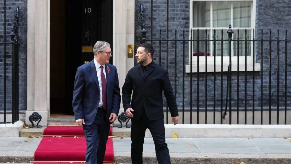 Die Koalition der Willigen will einen Friedensplan f&uuml;r die Ukraine erstellen. (Archivbild) - &copy; Kirsty Wigglesworth/AP/dpa