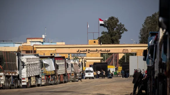 Wird der Grenz&uuml;bergang nach R&uuml;ckf&uuml;hrung der letzten toten Geisel jetzt ge&ouml;ffnet?(Archivbild) - &copy; Gehad Hamdy/dpa