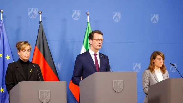 W&uuml;st stimmte dem R&uuml;cktritt von Josefine Paul zu. - &copy; Thomas Banneyer/dpa