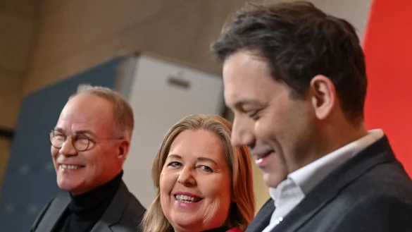 Die SPD-Chefs sprechen heute bei der Fraktionsklausur. - &copy; Britta Pedersen/dpa