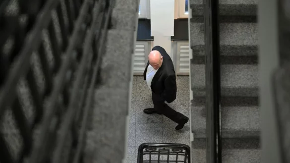 Brandenburgs BSW-Finanzminister Robert Crumbach ist aus der Partei und der Landtagsfraktion ausgetreten (Archivbild). - &copy; Michael Bahlo/dpa