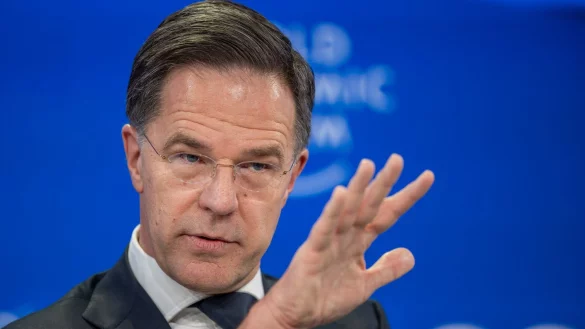 &laquo;Es gibt noch viel zu tun&raquo; - sagt Nato-Generalsekret&auml;r Mark Rutte. - &copy; Gian Ehrenzeller/KEYSTONE/dpa