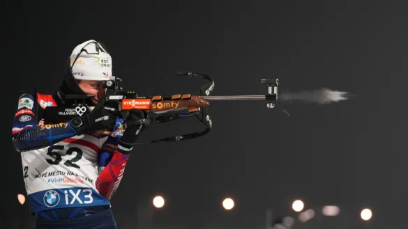 Sieg im verk&uuml;rzten Einzel: Eric Perrot. - &copy; Petr David Josek/AP/dpa