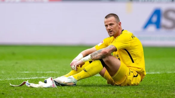 Torh&uuml;ter Manuel Riemann ist zur&uuml;ck im deutschen Profifu&szlig;ball. - &copy; David Inderlied/dpa