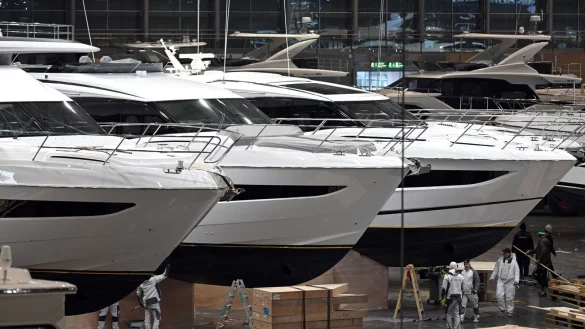 Mehr als 1000 Boote sollen in den D&uuml;sseldorfer Messehallen zu sehen sein, wenn es am 17. Januar losgeht mit der Bootsmesse Boot. - &copy; Federico Gambarini/dpa