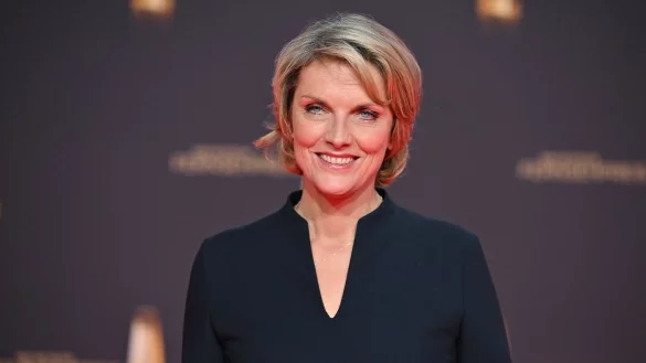 Marietta Slomka moderiert seit 25 Jahren das &laquo;heute journal&raquo;. (Archivbild) - &copy; Henning Kaiser/dpa