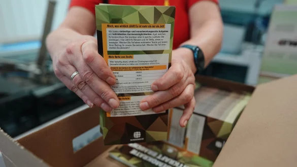 Neuer Wehrdienst - Erste Frageb&ouml;gen werden verschickt - &copy; Kay Nietfeld/dpa