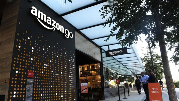 Die Gesch&auml;fte von Amazon Go kamen ohne Kassen aus. (Archivbild) - &copy; Andrej Sokolow/dpa