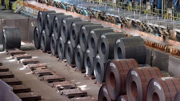 Die deutsche Industrie klagt sehr viel seltener &uuml;ber Materialmangel. (Archivbild) - &copy; Soeren Stache/dpa-Zentralbild/dpa