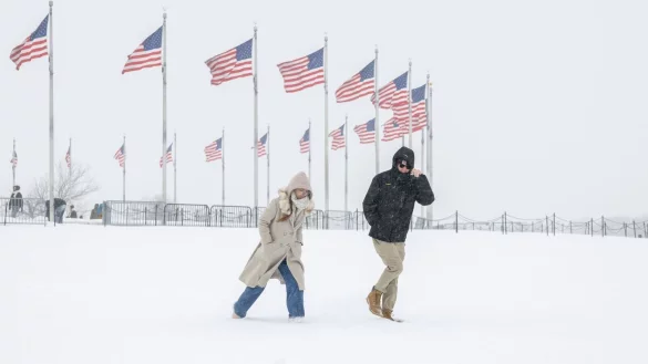 Der Winter hat die USA weitgehend in Griff. In mehreren Bundesstaaten forderten eisige K&auml;lte und Sturm bereits Tote. - &copy; Mehmet Eser/ZUMA Press Wire/dpa