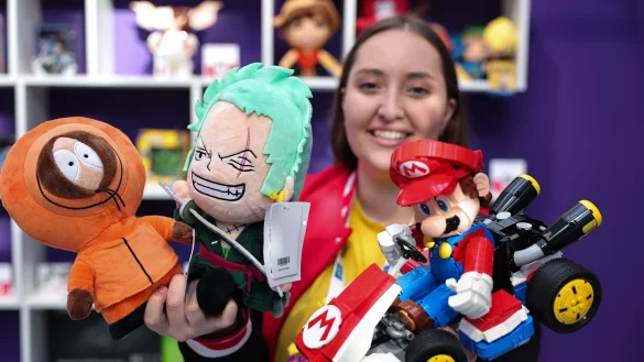 Sammelfiguren sind laut der Messe bei erwachsenen Fans beliebt. - &copy; Daniel Karmann/dpa