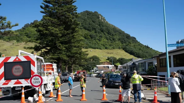 Mindestens sechs Menschen werden vermisst. - &copy; Owen Thompson/Photosport NZ/AAP/dpa