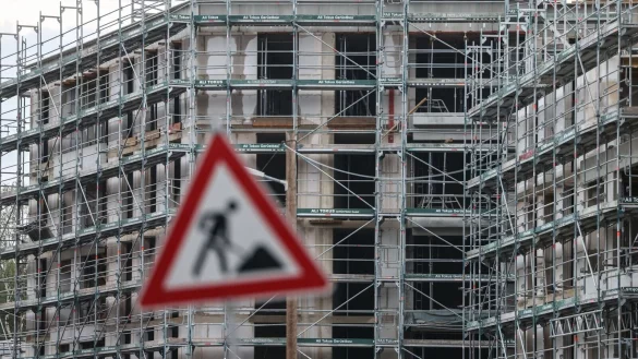 Viel zu selten entstehen derzeit neue Wohngeb&auml;ude. - &copy; Oliver Berg/dpa