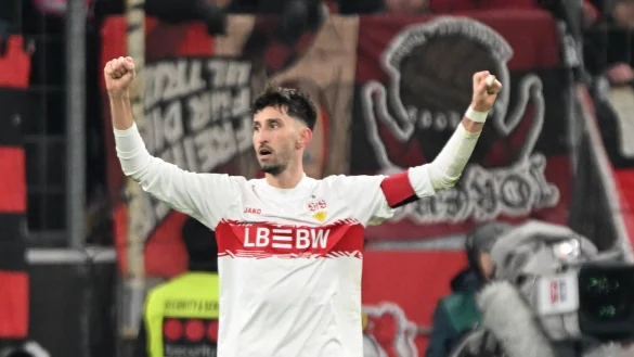 Die Stuttgarter f&uuml;hren Bayer eine bittere Niederlage zu. - &copy; Federico Gambarini/dpa