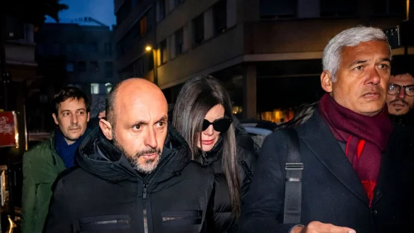 Gericht verh&auml;ngt auch gegen Jessica Moretti Sicherheitsma&szlig;nahmen. - &copy; Jean-Christophe Bott/KEYSTONE/dpa