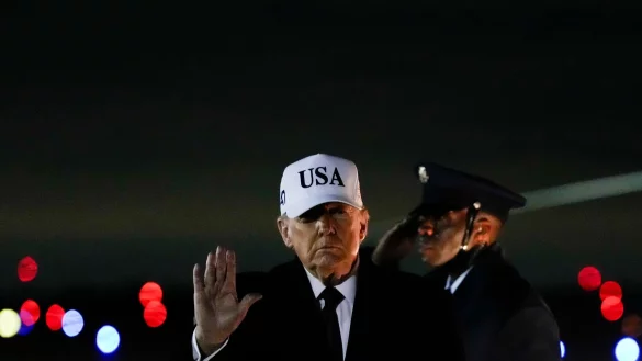 US-Pr&auml;sident Donald Trump ist wenig offen f&uuml;r die Vorschl&auml;ge aus Europa. - &copy; Julia Demaree Nikhinson/AP/dpa