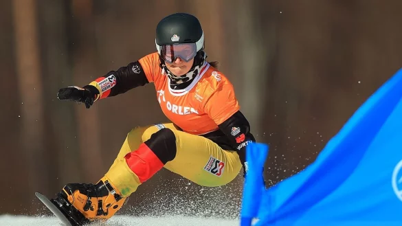 Beim Comeback nicht zu schlagen: Ramona Hofmeister. (Archivbild) - &copy; Lukasz Gagulski/PAP/dpa