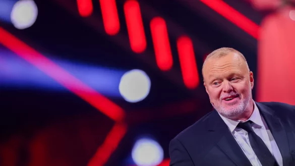 Zusammen mit Barbara Sch&ouml;neberger &uuml;bernimmt Entertainer Stefan Raab eine neue Samstagabend-Show. (Archivbild) - &copy; Rolf Vennenbernd/dpa