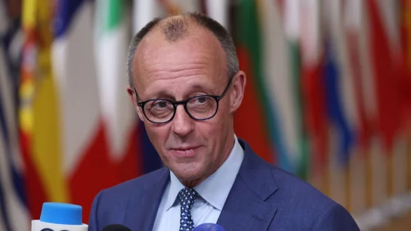 Der Kanzler tritt in Br&uuml;ssel zuversichtlich auf. - &copy; Omar Havana/AP/dpa