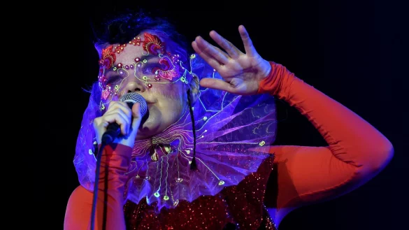 Bj&ouml;rks letztes Album &laquo;Fossora&raquo; erschien 2022. Die S&auml;ngerin zeigt sich solidarisch mit den Bewohnerinnen und Bewohnern Gr&ouml;nlands. (Archivbild) - &copy; picture alliance / Britta Pedersen/dpa-Zentralbild/dpa