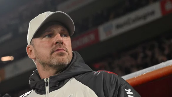 K&ouml;lns Trainer Kwasniok will von schlechter Stimmung beim 1. FC K&ouml;ln nichts wissen. - &copy; Federico Gambarini/dpa