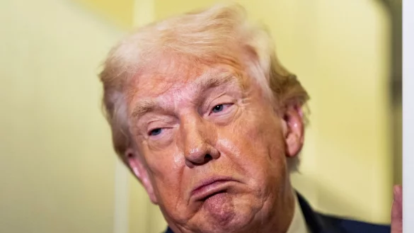 Folgt Kolumbien auf Venezuela? &Uuml;ber das Nachbarland Venezuelas sagte Trump, es sei &laquo;sehr krank&raquo; und werde von einem &laquo;kranken Mann&raquo; regiert, der es liebe, &laquo;Kokain zu produzieren und es in die Vereinigten Staaten zu verkaufen&raquo;. - &copy; Alex Brandon/AP/dpa