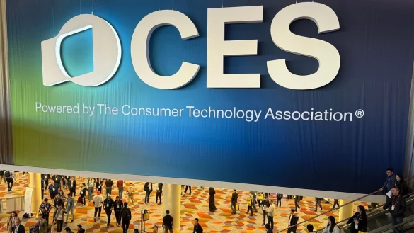 Samsung will mit dem massiven KI-Einsatz seine Konkurrenten auf Abstand halten, k&uuml;ndigte der s&uuml;dkoreanische Elektronikriese auf der CES an. - &copy; Christoph Dernbach/dpa