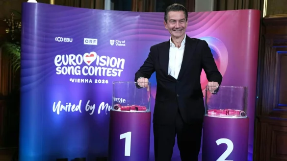 Die Auslosung der Halbfinals beim ESC sorgt f&uuml;r Spannung - &copy; Georg Hochmuth/APA/dpa