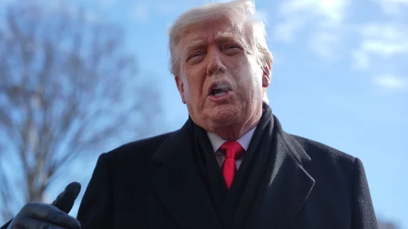 Kuba steht nach seinen Worten kurz vor dem Zusammenbruch - US-Pr&auml;sident Donald Trump. - &copy; Evan Vucci/AP/dpa