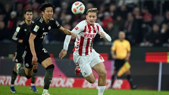 Hat seinen Vertrag beim 1. FC K&ouml;ln verl&auml;ngert: Fynn Schenten. (Archivbild) - &copy; Federico Gambarini/dpa