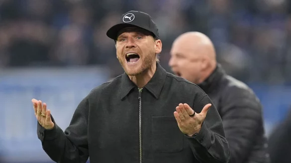 Trainer Eugen Polanski von Borussia M&ouml;nchengladbach. - &copy; Marcus Brandt/dpa