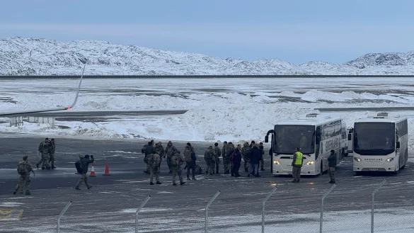 Erst am Freitag angekommen: Die Bundeswehr zieht ihr Erkundungsteam aus Gr&ouml;nland wieder ab. - &copy; Julia W&auml;schenbach/dpa
