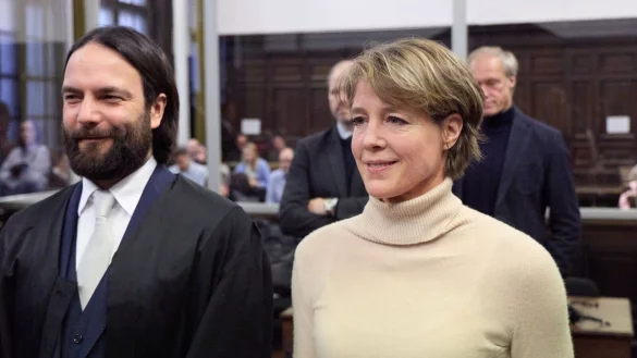 Christina Block lie&szlig; sich im Sorgerechtsstreit von einem Psychologen beraten. - &copy; Georg Wendt/dpa