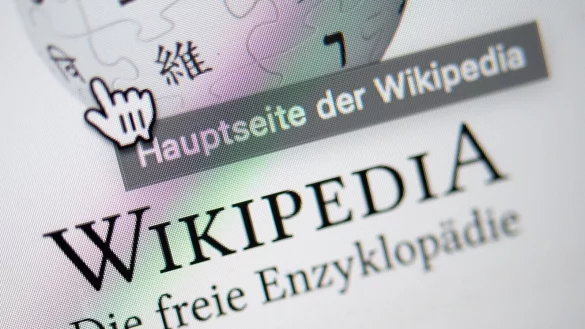 Wikipedia feiert am 15. Januar ihr 25-j&auml;hriges Bestehen. (Archivbild) - &copy; Sebastian Gollnow/dpa