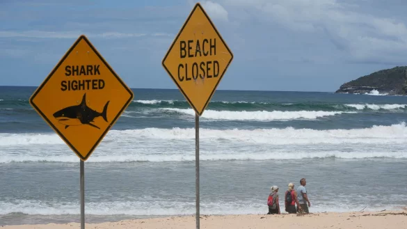 Innerhalb von nur wenigen Tagen wurden aus dem australischen Bundesstaat New South Wales vier Haiangriffe gemeldet. (Symbolbild) - &copy; Rick Rycroft/AP/dpa