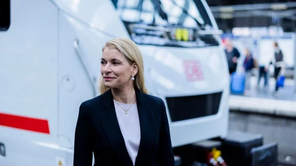 Evelyn Palla ist seit 100 Tagen an der Spitze der Deutschen Bahn. (Archivbild) - &copy; Christoph Soeder/dpa