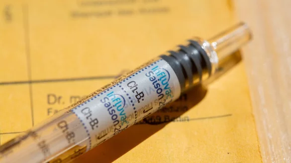 Ein kleiner Piks kann eine fiese Grippe oft verhindern. - &copy; Fernando Gutierrez-Juarez/dpa