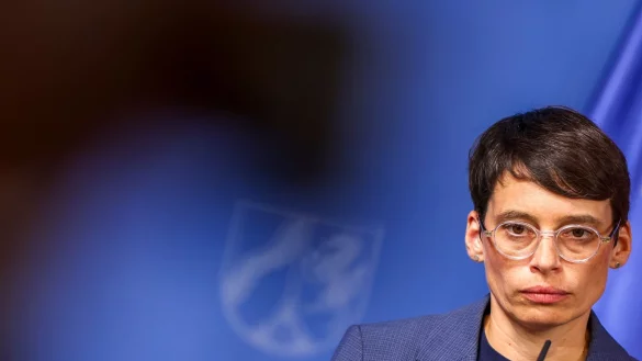 Paul erkl&auml;rte ihren R&uuml;cktritt mit der zunehmenden Polarisierung um ihre Person - und gab sich selbstkritisch. - &copy; Christoph Reichwein/dpa