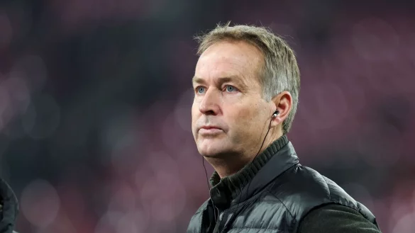 Kasper Hjulmand hat vor dem Hoffenheim-Spiel &uuml;ber sein Personal gesprochen - und einen anderen Trainer. (Archivbild) - &copy; Jan Woitas/dpa