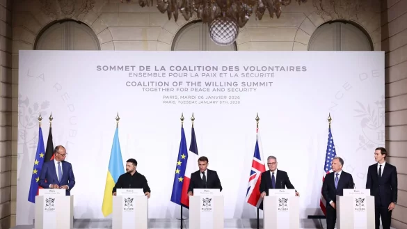 Die westlichen Partnerl&auml;nder wollen der Ukraine Sicherheitsgarantien geben. - &copy; Tom Nicholson/PA Wire/dpa