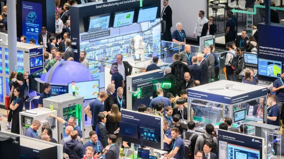 Der Branchenverband Auma blickt zuversichtlich auf das anstehende Messejahr. (Archivbild) - &copy; Julian Stratenschulte/dpa